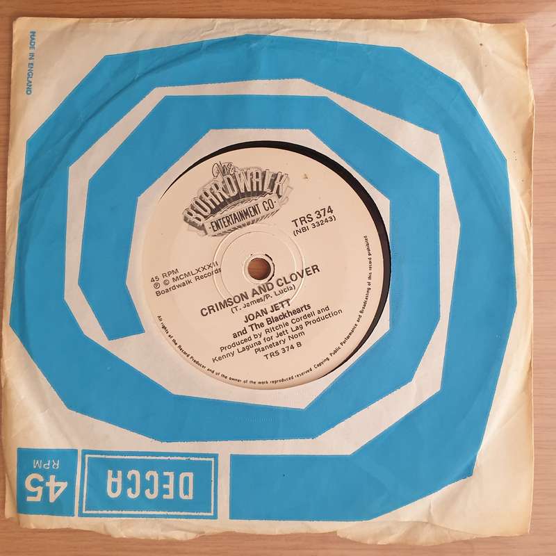 Joan Jett And The Blackhearts  I Love Rock'N Roll - Vinyl 7" Record - Very-Good+ Quality (VG+)...