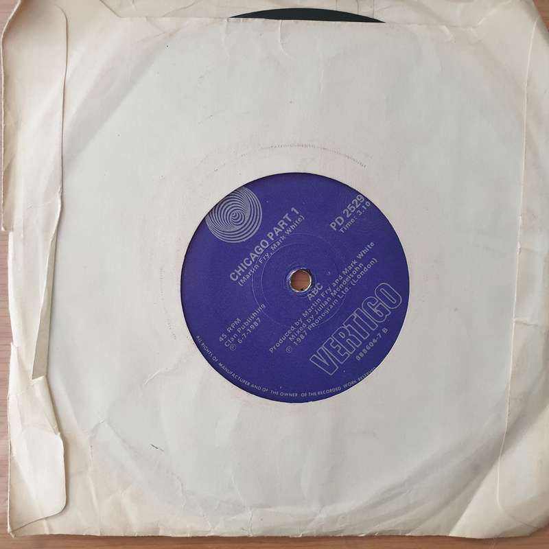 ABC  When Smokey Sings - Vinyl 7" Record - Very-Good+ Quality (VG+) (verygoodplus7)