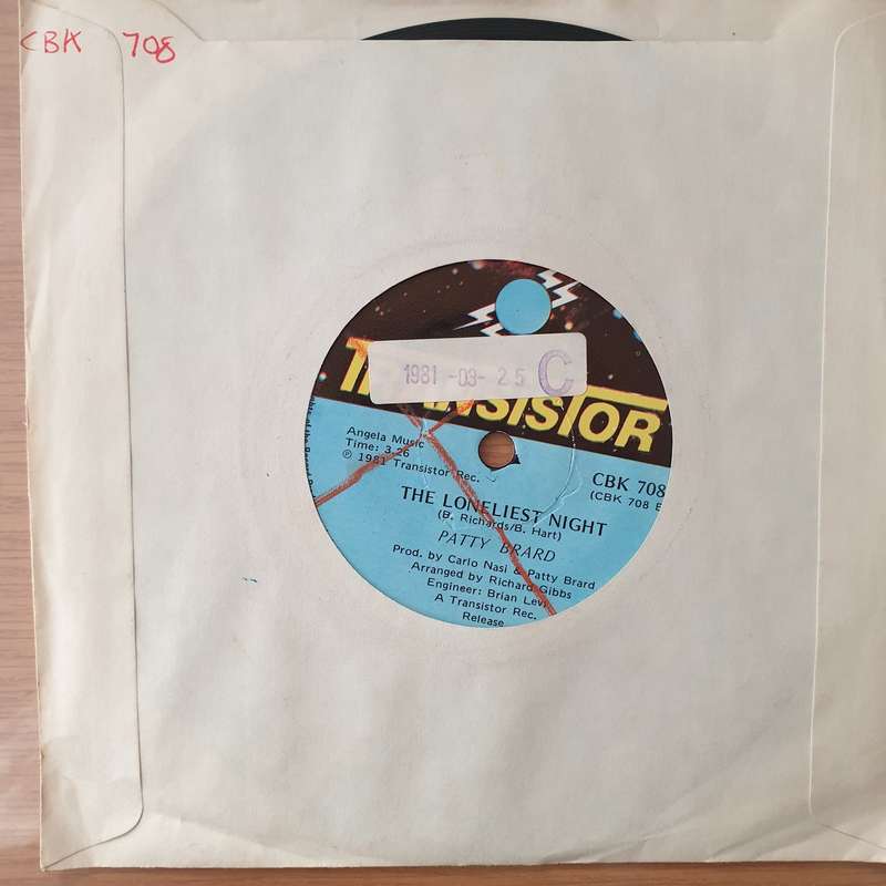 Patty Brard  Hold On To Love - Vinyl 7" Record - Very-Good+ Quality (VG+) (verygoodplus7)