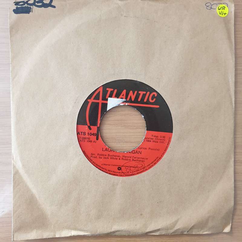 Laura Branigan  Self Control - Vinyl 7" Record - Very-Good+ Quality (VG+) (verygoodplus7)
