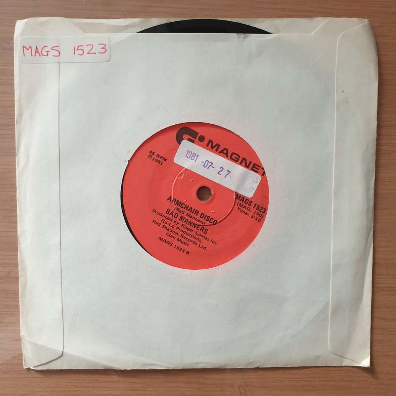 Bad Manners  Can Can - Vinyl 7" Record - Very-Good+ Quality (VG+) (verygoodplus7)