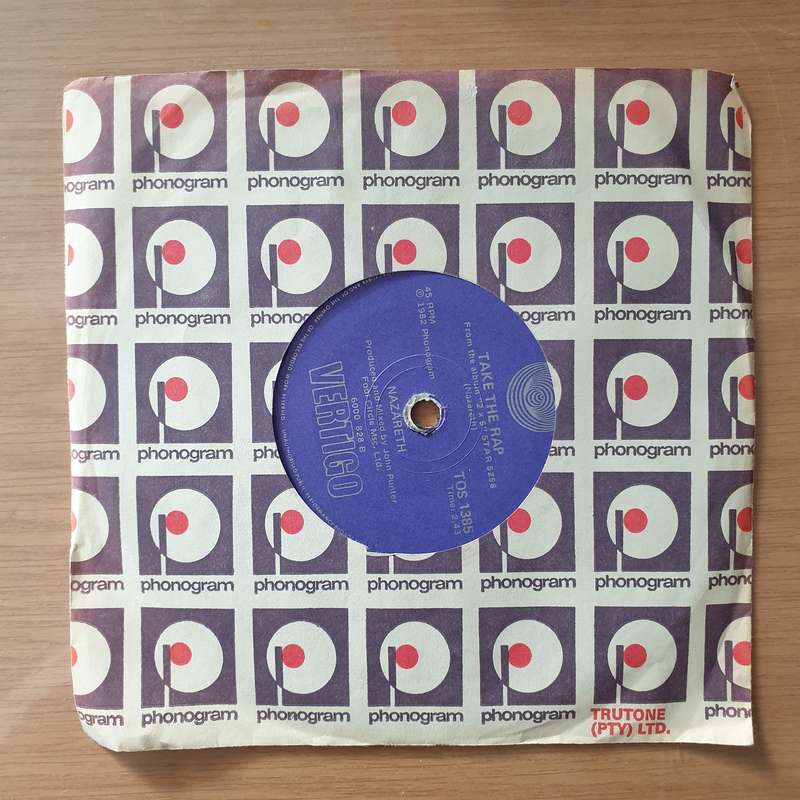 Nazareth  Love Leads To Madness - Vinyl 7" Record - Very-Good+ Quality (VG+) (verygoodplus7)