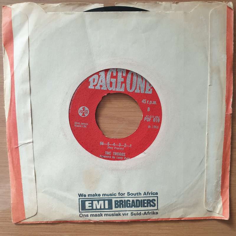 The Troggs  Any Way That You Want Me - Vinyl 7" Record - Very-Good Quality (VG)  (verry7)