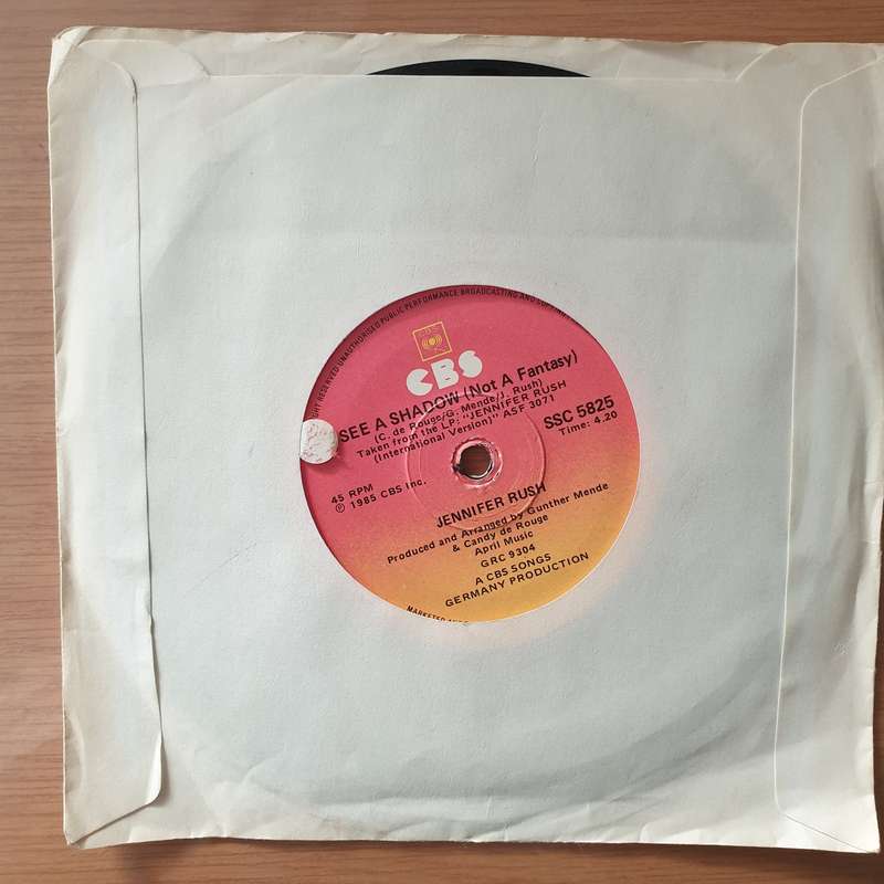 Jennifer Rush  The Power Of Love - Vinyl 7" Record - Very-Good+ Quality (VG+) (verygoodplus7)