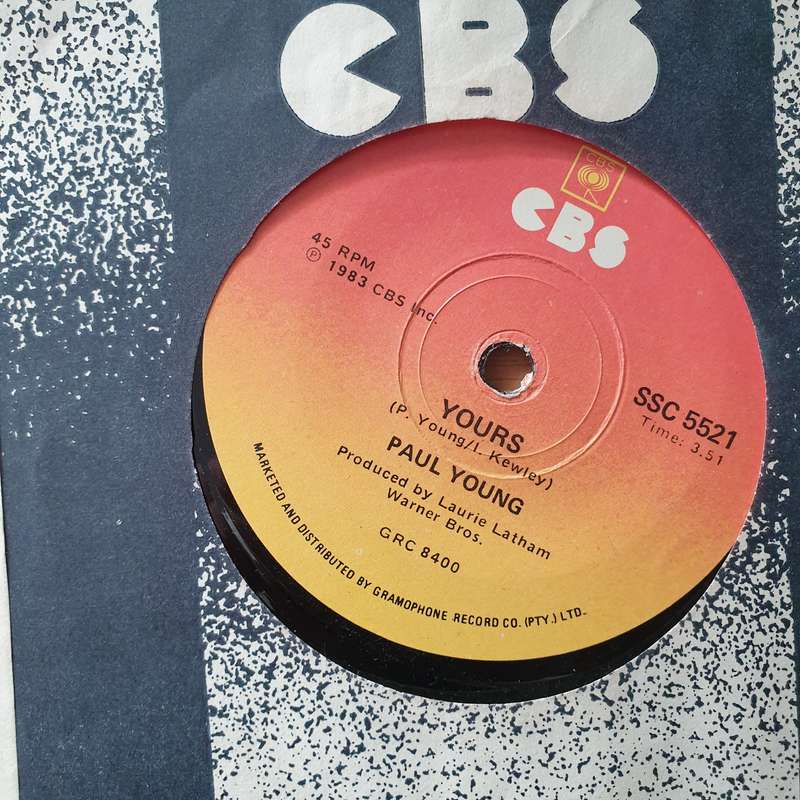 Paul Young  Come Back And Stay  - Vinyl 7" Record - Very-Good+ Quality (VG+) (verygoodplus7)