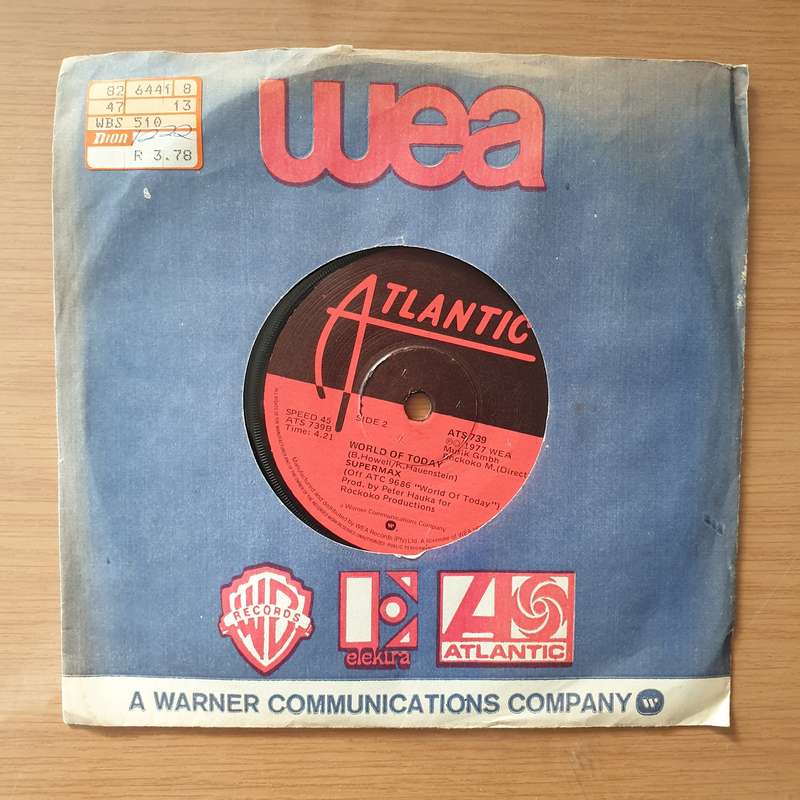 Supermax  Love Machine  - Vinyl 7" Record - Very-Good+ Quality (VG+) (verygoodplus7)