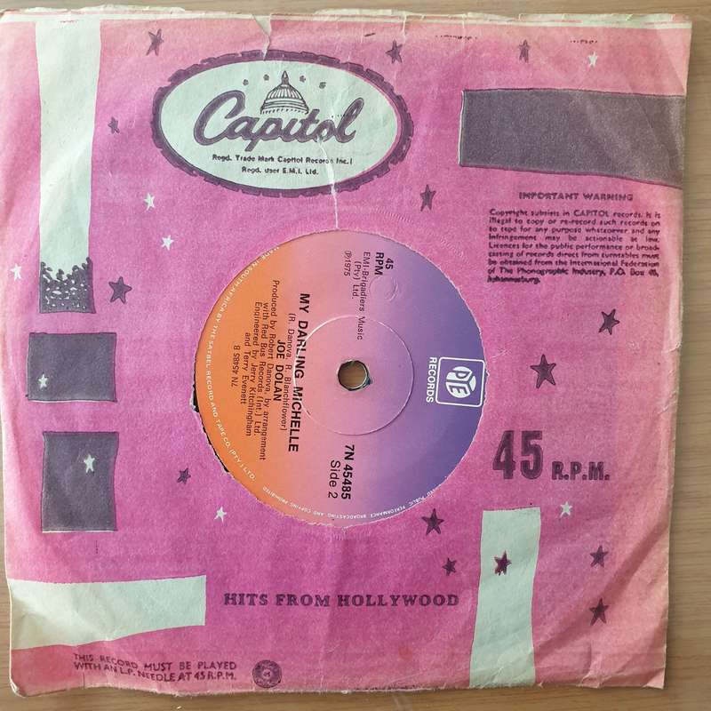 Joe Dolan  Lady In Blue - Vinyl 7" Record - Very-Good+ Quality (VG+) (verygoodplus7)