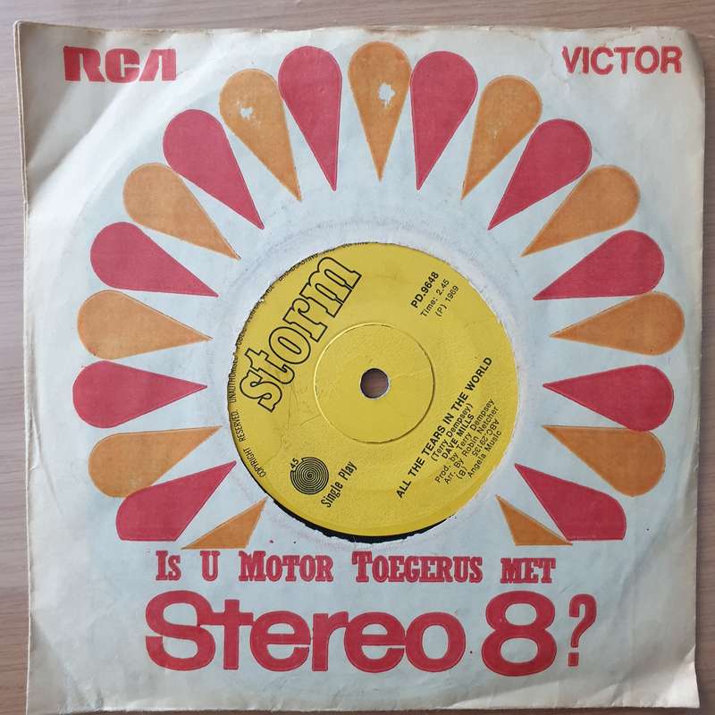 Dave Mills  Love Is A Beautiful Song/All The Tears In The World - Vinyl 7" Record - Good+ Qual...