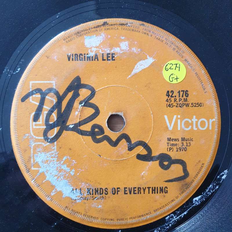 Virginia Lee  Gentlemen Please - Vinyl 7" Record - Good+ Quality (G+) (gplus)