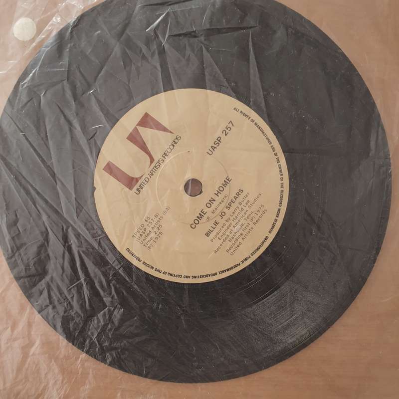 Billie Jo Spears  Blanket On The Ground / Come On Home  - Vinyl 7" Record - Very-Good- Quality...