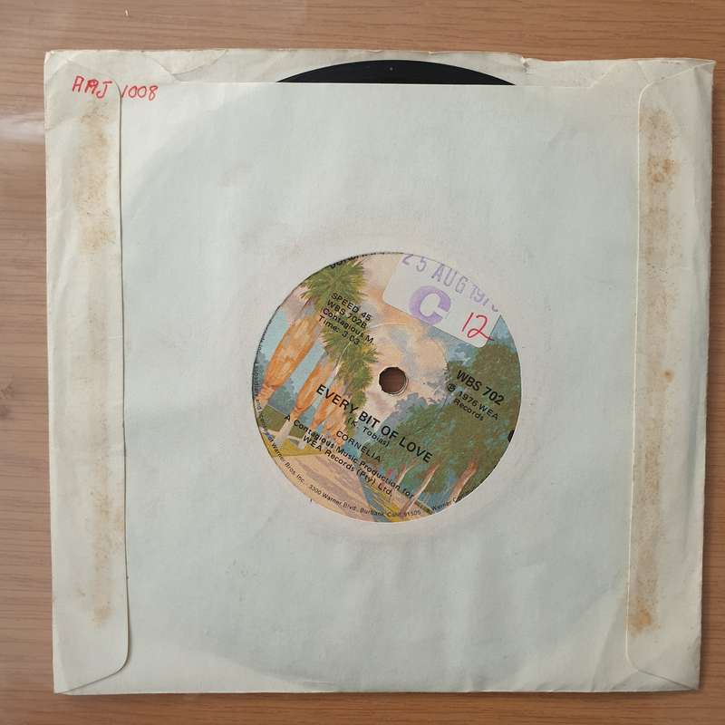 Cornelia  Too Late To Say Goodbye - Vinyl 7" Record - Very-Good+ Quality (VG+) (verygoodplus7)