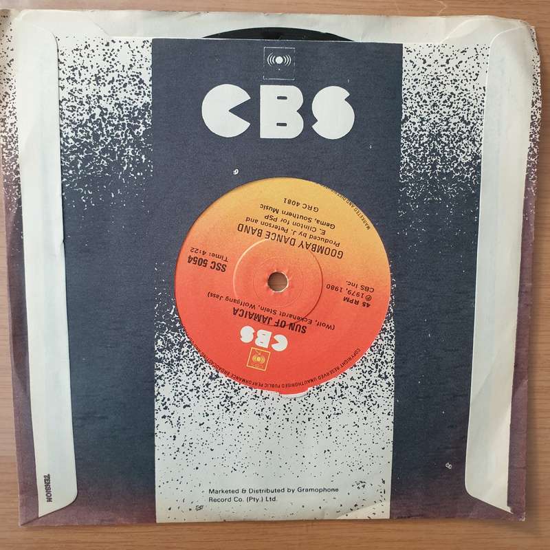 Goombay Dance Band  Sun Of Jamaica - Vinyl 7" Record - Very-Good+ Quality (VG+) (verygoodplus7)