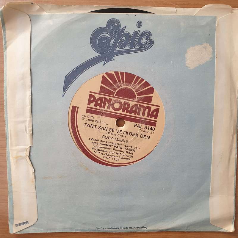 Cora Marie  Gee Haar 'N Roos - Vinyl 7" Record - Very-Good+ Quality (VG+) (verygoodplus7)