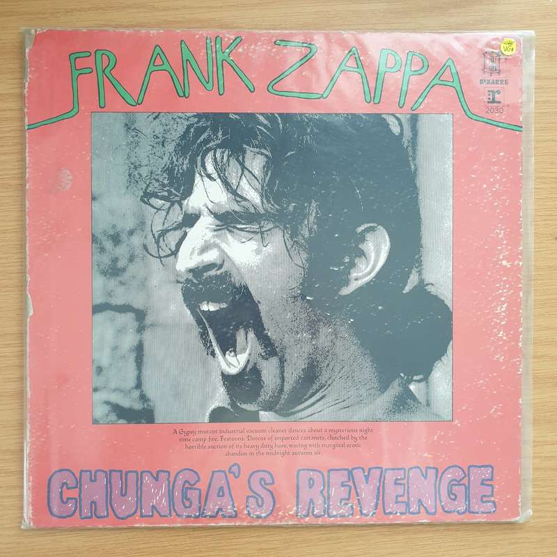 Frank Zappa  Chunga's Revenge - Vinyl LP Record (VG+)