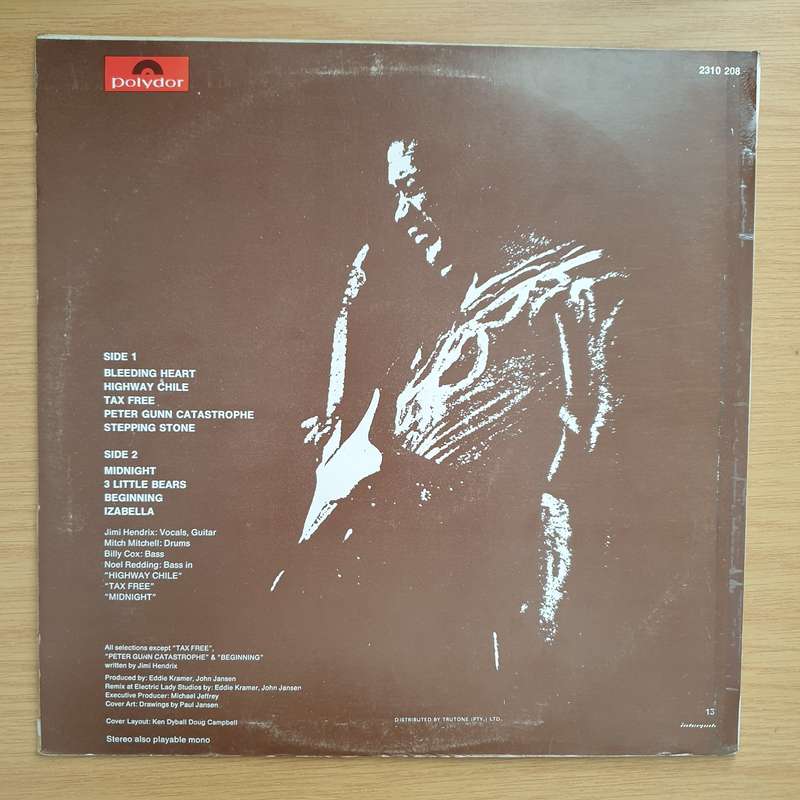 Jimi Hendrix  War Heroes (Germany) (2310208) - Vinyl LP Record  (VG+)