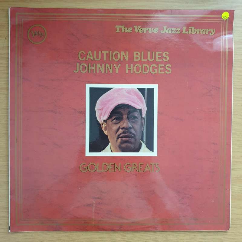 Johnny Hodges - Caution Blues - Vinyl LP Record - Very-Good+ Quality (VG+) (verygoodplus)