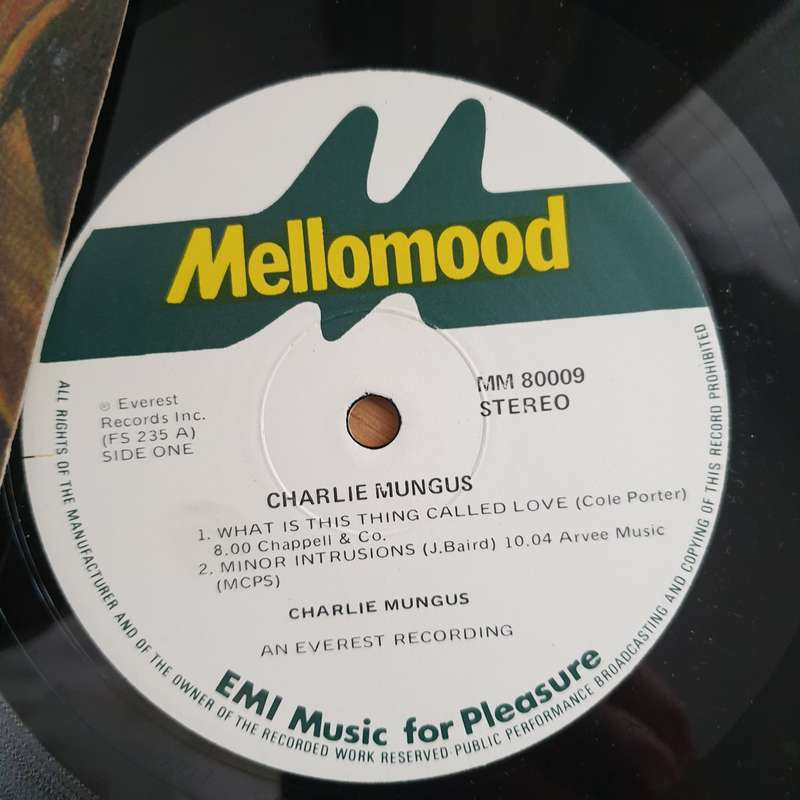 Charlie Mingus  Charlie Mingus - Vinyl LP Record - Very-Good+ Quality (VG+) (verygoodplus)