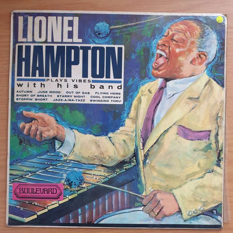 Lionel Hampton  Lionel Hampton At The Vibes - Vinyl LP Record - Very-Good+ Quality (VG+) (very...