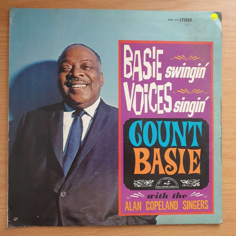 Count Basie With The Alan Copeland Singers  Basie Swingin' Voices Singin' - Vinyl LP Record - ...