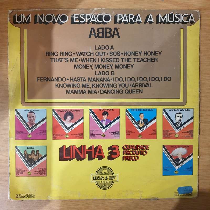 ABBA  Disco De Ouro - Vinyl LP Record - Very-Good Quality (VG) (verry)