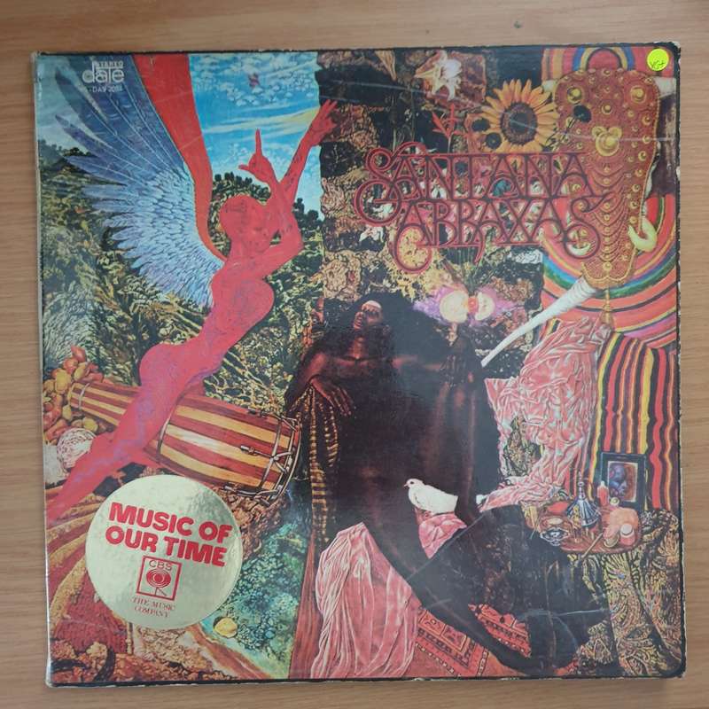 Santana  Abraxas - Vinyl LP Record - Very-Good+ Quality (VG+) (verygoodplus)