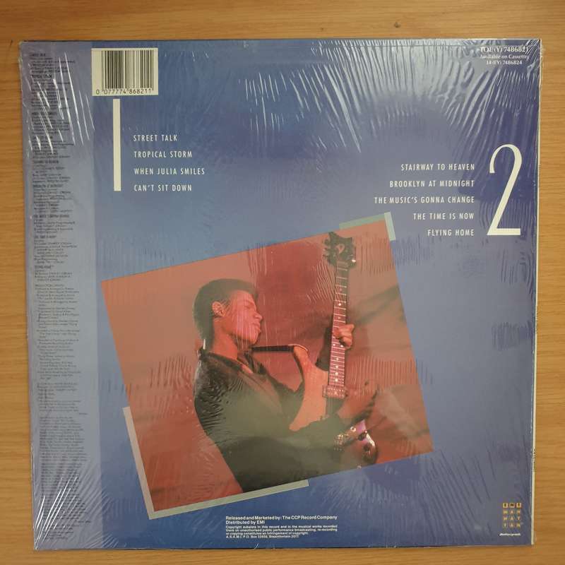 Stanley Jordan  Flying Home - Vinyl LP Record - Very-Good+ Quality (VG+)