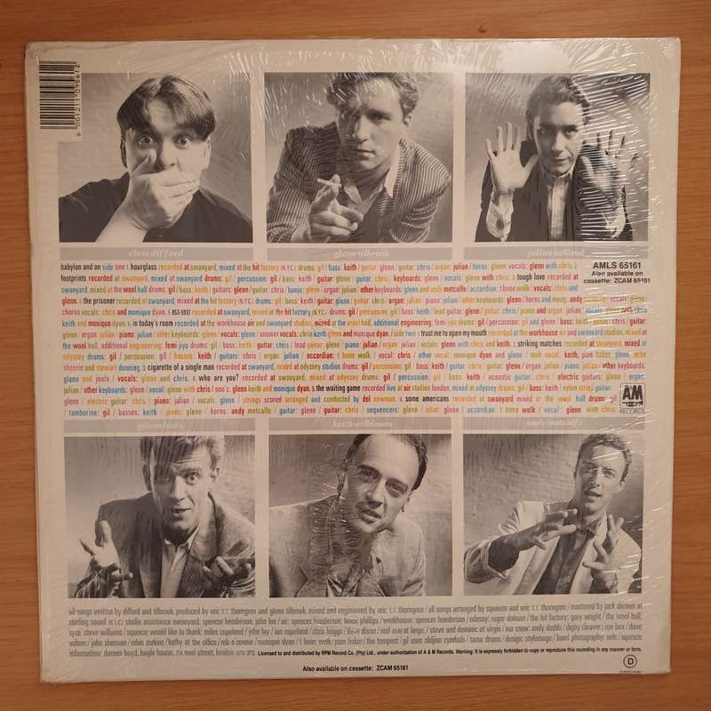 Squeeze  Babylon And On - Vinyl LP Record - Very-Good+ Quality (VG+)