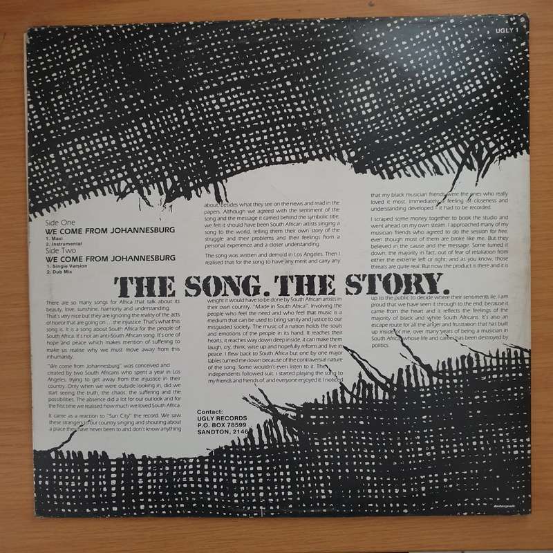 We Come From Johannesburg - Michael Tellinger And Friends  Vinyl LP Record - Very-Good+ Qualit...