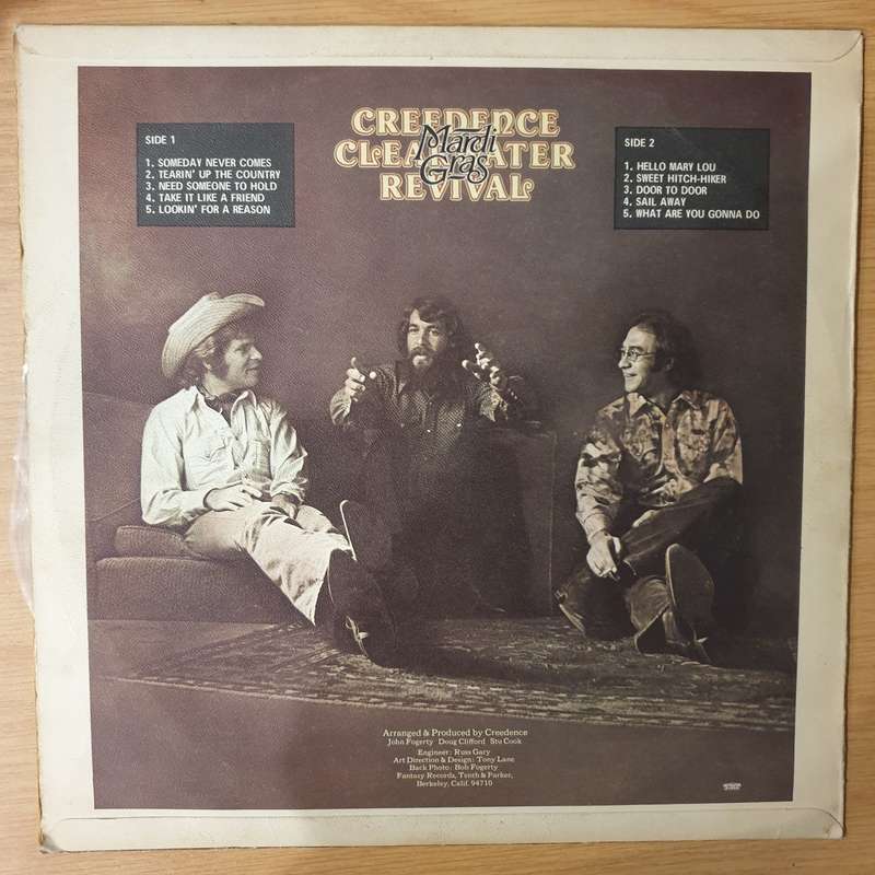 Creedence Clearwater Revival - Mardi Gras - Vinyl LP Record - Very-Good Quality (VG) (verry)