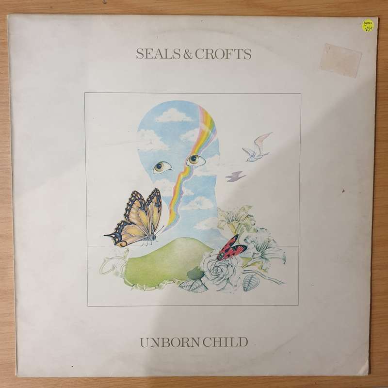 Seals & Crofts  Unborn Child with Lyrics Inner - Vinyl LP Record - Very-Good+ Quality (VG+)
