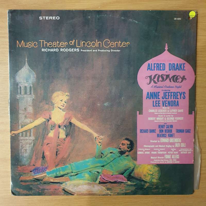 Alfred Drake, Richard Rodgers  Kismet Original Cast Music Theatre Of Lincoln Center - Vinyl LP...