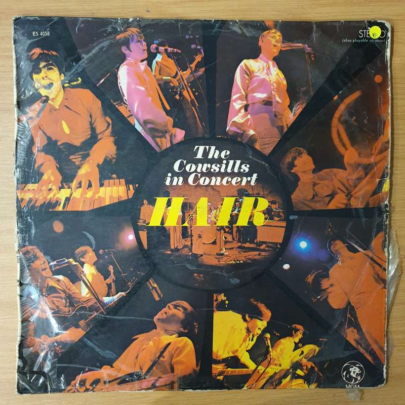 The Cowsills  In Concert - Vinyl LP Record - Very-Good Quality (VG) (verry)