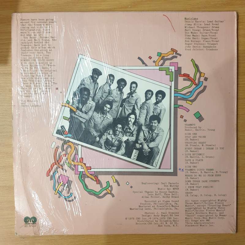 Trammps  Trammps - Vinyl LP Record - Very-Good+ Quality (VG+) (verygoodplus)