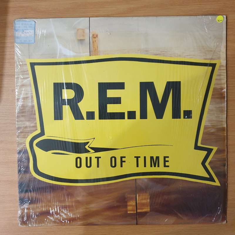 R.E.M.  Out Of Time - Vinyl LP Record - Very-Good+ Quality (VG+) (verygoodplus)