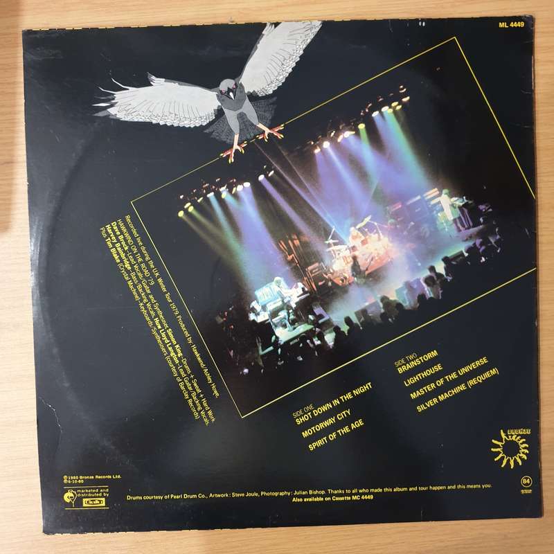 Hawkwind  Live Seventy Nine - Vinyl LP Record - Very-Good+ Quality (VG+) (verygoodplus)