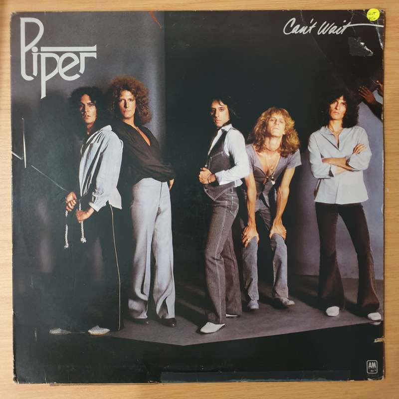 Piper  Can't Wait - Vinyl LP Record - Very-Good+ Quality (VG+) (verygoodplus)
