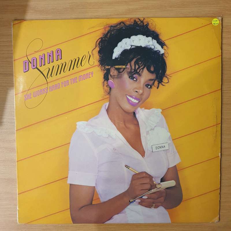 Donna Summer  She Works Hard For The Money - Vinyl LP Record - Very-Good+ Quality (VG+) (ve...