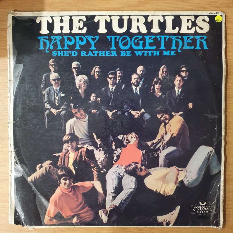 The Turtles  Happy Together - Vinyl LP Record - Very-Good+ Quality (VG+) (verygoodplus)