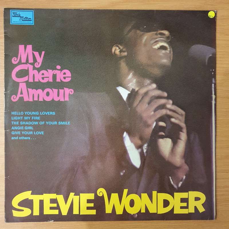 Stevie Wonder  My Cherie Amour - Vinyl LP Record - Very-Good+ Quality (VG+) (verygoodplus)