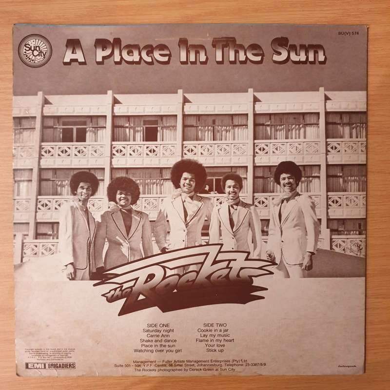The Rockets  A Place In The Sun - Vinyl LP Record - Very-Good+ Quality (VG+) (verygoodplus)