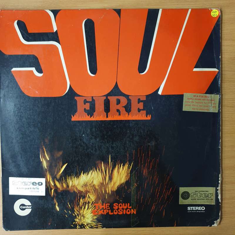 The Soul Explosion  Soul Fire - Vinyl LP Record - Very-Good+ Quality (VG+) (verygoodplus)