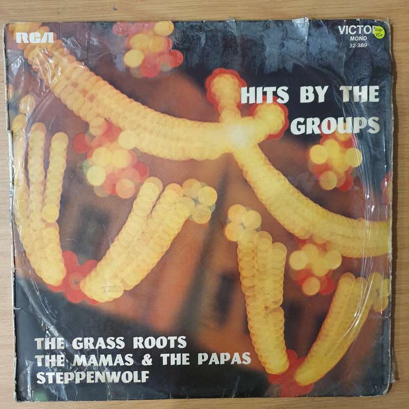Hits by the Groups - Grass Roots/Mamas &Papas/Steppenwolf - Vinyl LP Record - Very-Good+ Quality ...