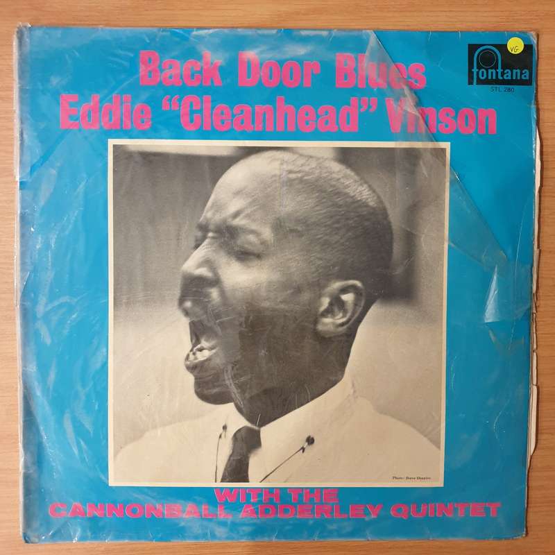 Eddie "Cleanhead" Vinson  Back Door Blues - Vinyl LP Record - Very-Good Quality (VG) (verry)