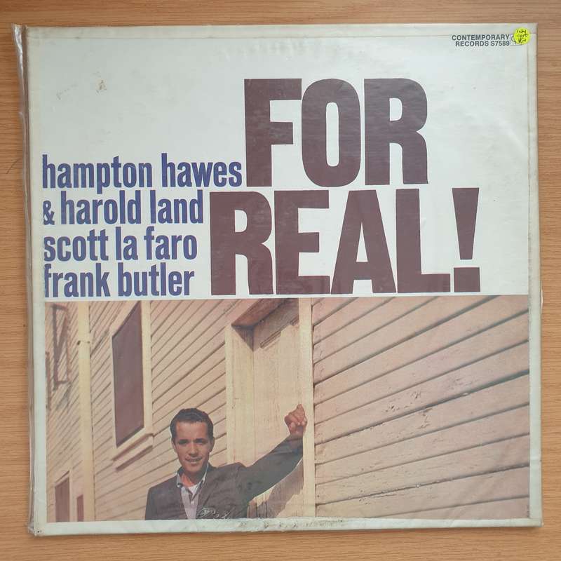 Hampton Hawes  For Real! - Vinyl LP Record - Very-Good+ Quality (VG+) (verygoodplus)