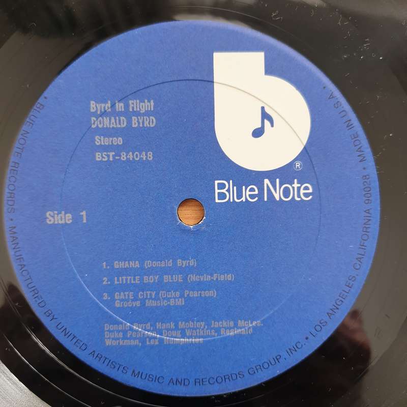 Donald Byrd  Byrd In Flight - Vinyl LP Record - Very-Good+ Quality (VG+) (verygoodplus)