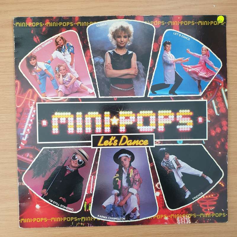 Mini Pops - Let's Dance - Vinyl LP Record - Very-Good+ Quality (VG+) (verygoodplus)