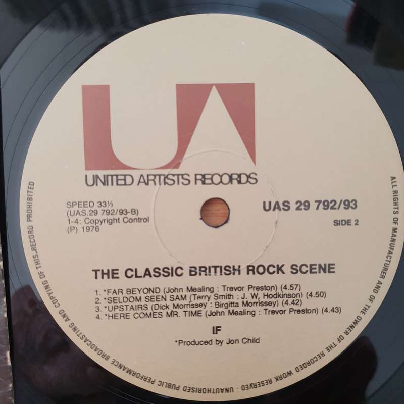 IF  The Classic British Rock Scene - Vinyl LP Record - Very-Good+ Quality (VG+) (verygoodplus)