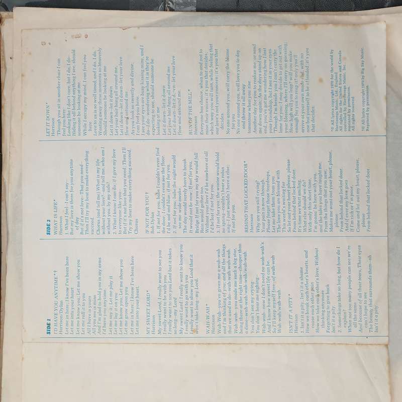 George Harrison  All Things Must Pass (includes lyrics booklet) - 3x Vinyl LP Record Box Se...