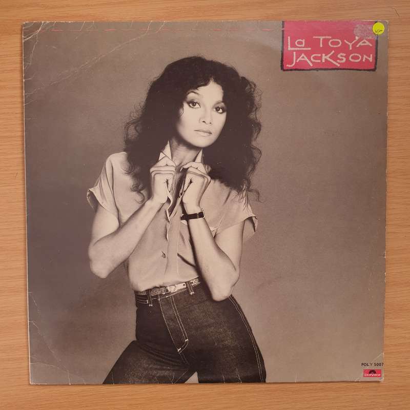 La Toya Jackson  La Toya Jackson - Vinyl LP Record - Very-Good+ Quality (VG+) (verygoodplus)