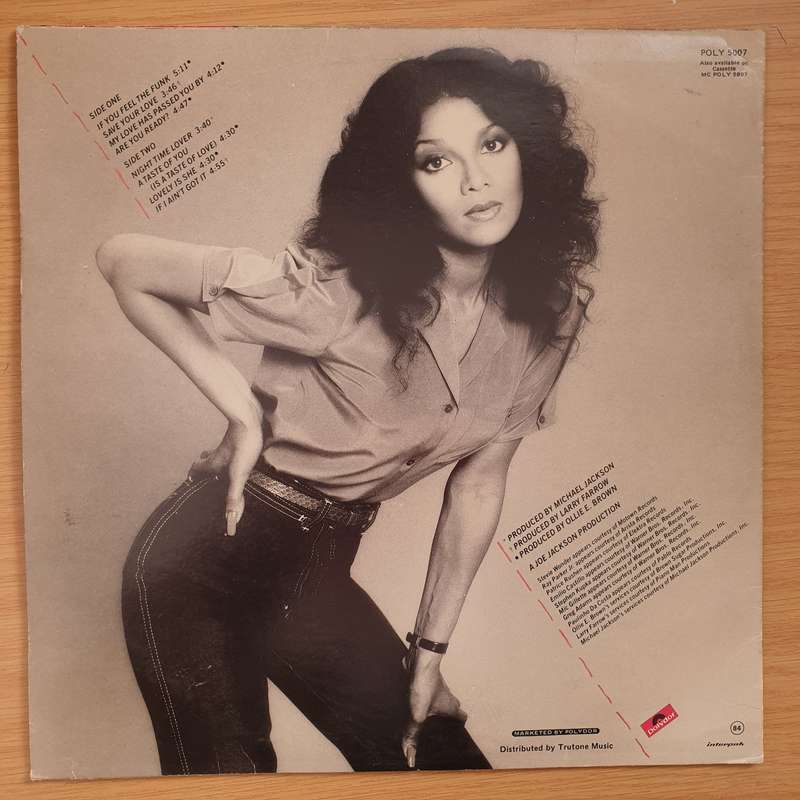 La Toya Jackson  La Toya Jackson - Vinyl LP Record - Very-Good+ Quality (VG+) (verygoodplus)
